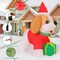 GOOSH 5 FT Christmas Inflatables Cavalier King Charles Puppy Dog Present Box with Built-in LEDs